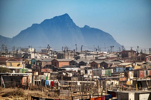 vast township of khayelitsha in cape town